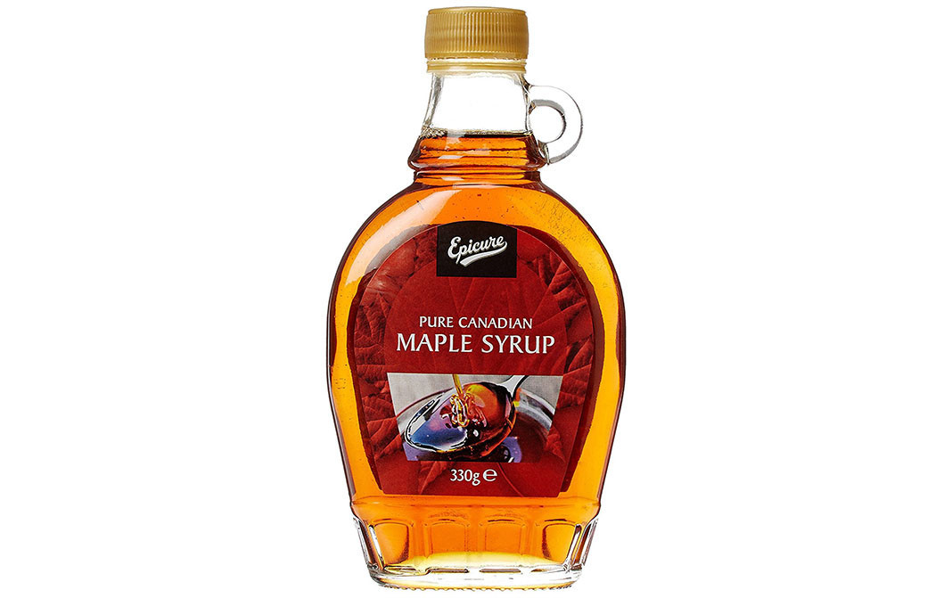 Epicure Pure Canadian Maple Syrup    Glass Bottle  330 grams